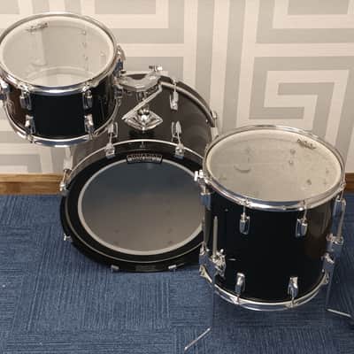 Tama 1980s Imperial Star ‘Mercury 4’ in Jet Black – 20″,12″,14″ image 5