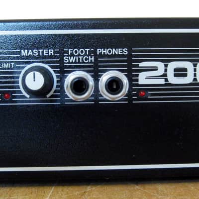 Gallien Krueger 200RCB Bass Amp | Reverb