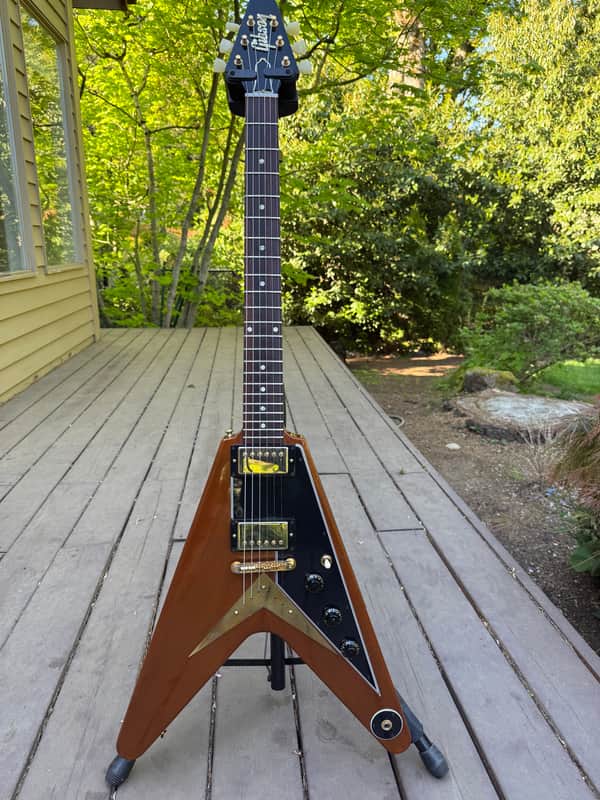 Gibson Custom Shop 1958 Flying V Mahogany 2021 - walnut