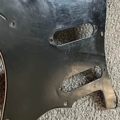 1973 1974 1975 1976 Fender Stratocaster guitar pickguard black image 3