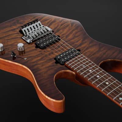 Suhr Modern Custom 2010 - Mahogany with Bengal Burst image 4