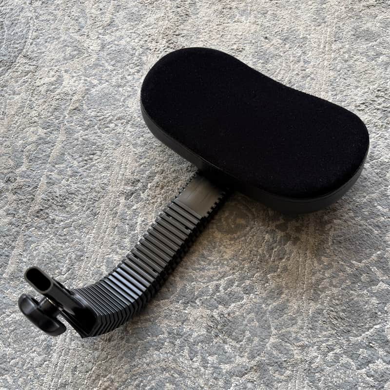 OPEN BOX - AHEAD Backrest Only for Spinal-G Hydraulic Drum Throne, Black (SPG-BR) [SKU 498443W] image 1