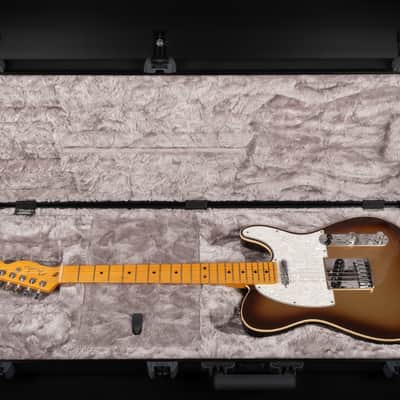 2022 Fender American Ultra Telecaster MN - Mocha Burst | USA Maple Fretboard Noiseless Pickup Compound Radius Locking Tuner 3.38kg | CoA OHSC image 24