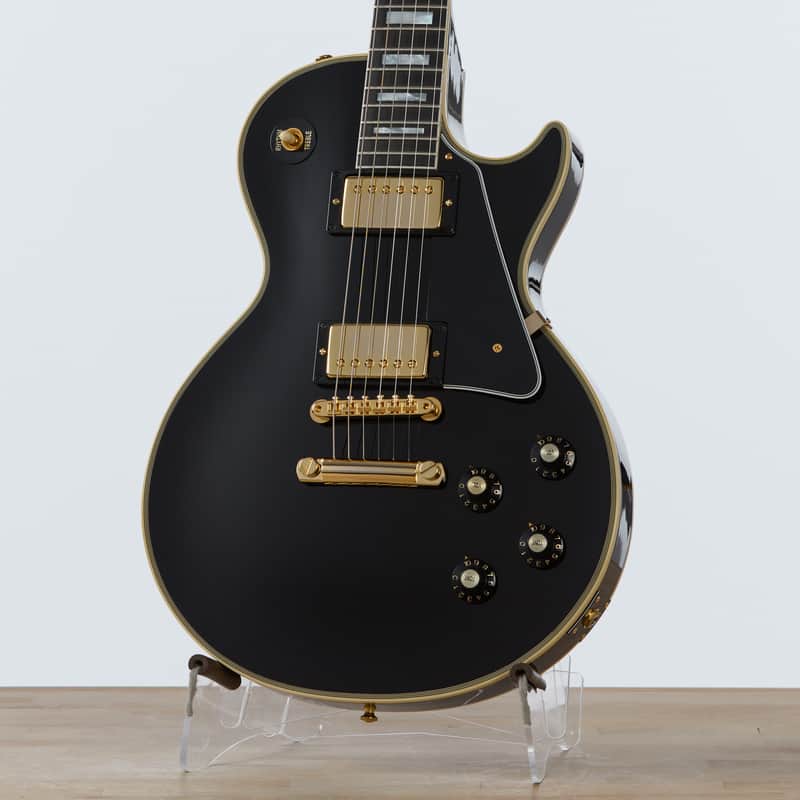 Gibson Custom 1968 Les Paul Custom Reissue, Ebony | Demo image 1