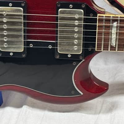 Gibson SG-62 sg62 '62 1962 SG Standard Reissue Guitar with Case 1987 - non-orig tuners/pickups image 6
