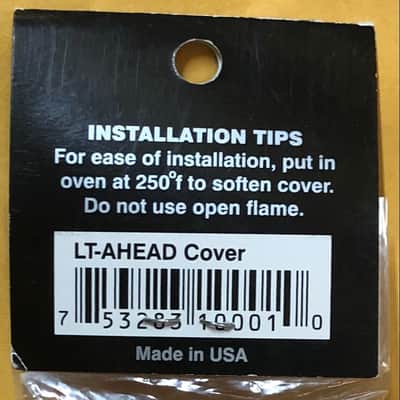 Ahead LT Long Taper Covers (Pair) - Black image 2