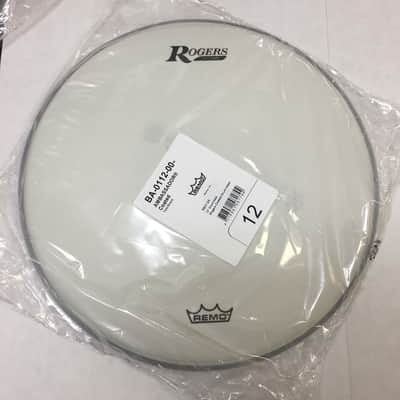 Rogers - RBH12A - Logo Drum Head 12" Coated White image 2
