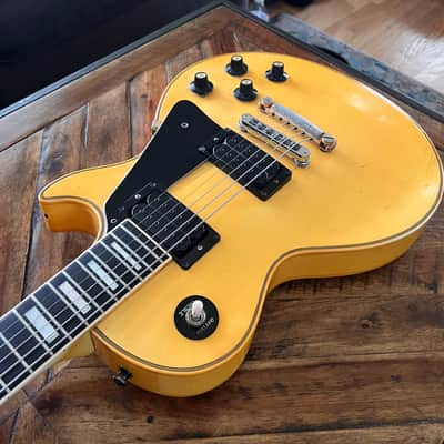 1970 Gibson Les Paul Custom in Alpine White (Nicotine Yellow) – Very Rare image 5