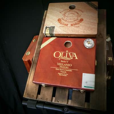 Embers Drums The Rusty Compact Cajon Drumset and Cigar Box Drum image 3