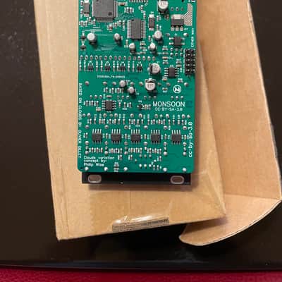 Jak Plugg Monsoon Mutable Instruments Enhanced Clouds Black Panel Rogan Knobs 12hp Eurorack image 4
