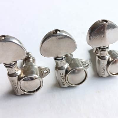 1970's Grover USA Milk Bottle Nickel Rotomatic Guitar Tuners Gibson Les Paul SG image 3