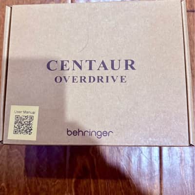 Behringer Centaur Overdrive - Pre Lawsuit- sealed in original Box. image 1