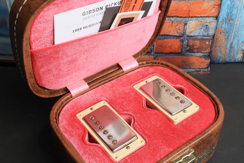Gibson Murphy Lab Collector's Edition Series 3 1959 Humbucker Set 2025 - Present - Aged True Historic Nickel image 1