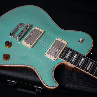 Knaggs Guitars T1 Kenai in Trans Seafoam Green w/ Bare Knuckle Mule Humbuckers image 5