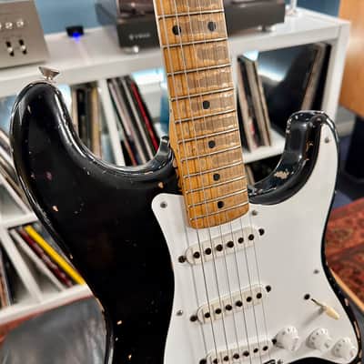 Fender Custom Shop Masterbuilt Chris Fleming Eric Clapton "Blackie" Tribute 2006 - Black Relic image 7