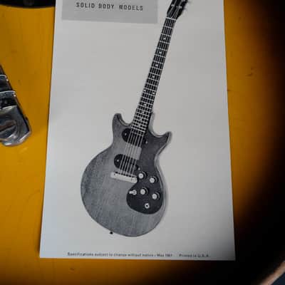 Gibson Melodymaker D  DC 1961 - Sunburst image 12