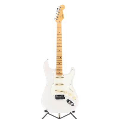 Fender Certified Pre-Owned American Ultra Luxe Vintage '50s Stratocaster, Maple Fingerboard, White Blonde (H8) (09252) image 5
