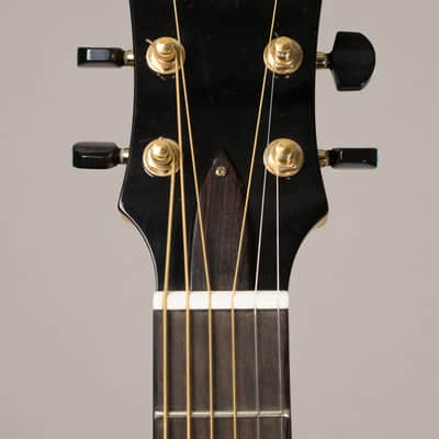 Yunzhi - Carved Oval Hole Archtop in Blonde / Natural w/ K&K Pure Archtop Pickup image 4