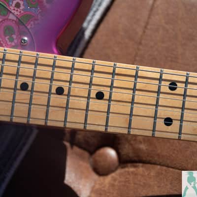 Fender Limited Edition Pink Paisley Telecaster with Maple Fretboard 2026 - Pink Paisley - Better Than New! w Pro Set Up image 14