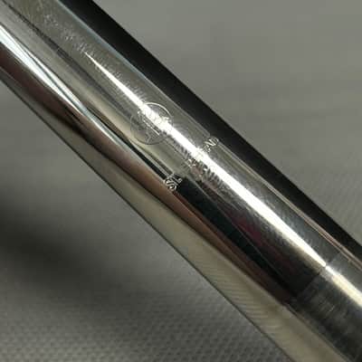 Yamaha YFL-371 Intermediate Flute - Solid Silver Headjoint, Open Hole, Off-set G, B Footjoint w/ Case image 13