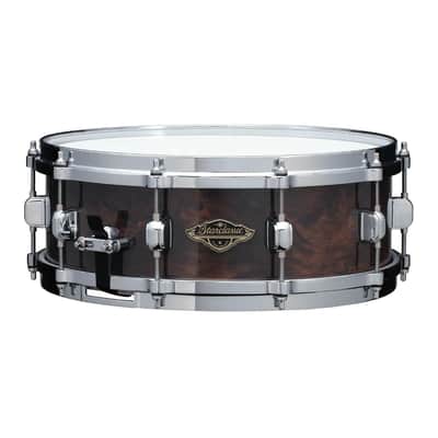 Tama Starclassic Walnut/Birch Snare Drum 14x5 Gloss Black Walnut Burl image 5