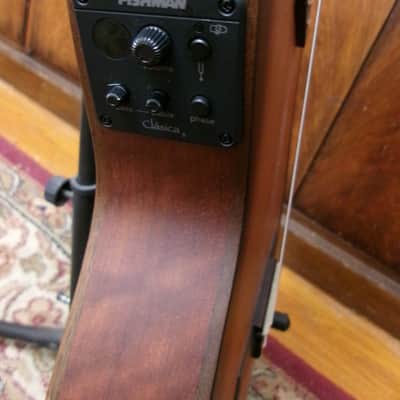 Prudencio Saez Shadow Classical Electric Solid Mahogany Top image 12