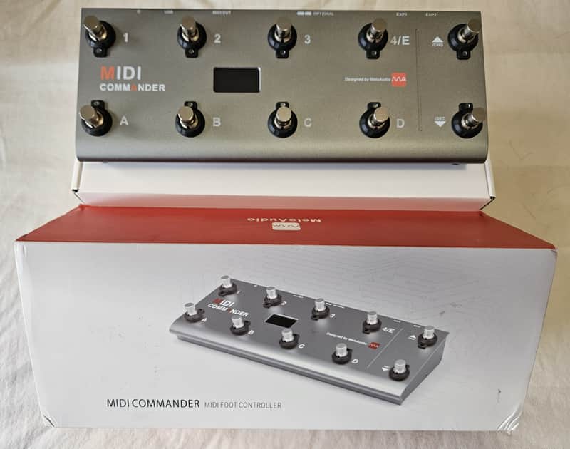 MeloAudio MIDI Commander Midi Controller Foot Switch | Reverb