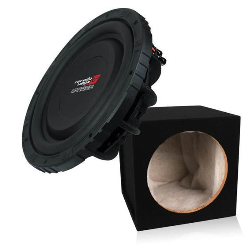 Cerwin-Vega VMAXS124 12″ Dual 4-ohm Subwoofer + 12" Sealed Sub Enclosure Box image 1