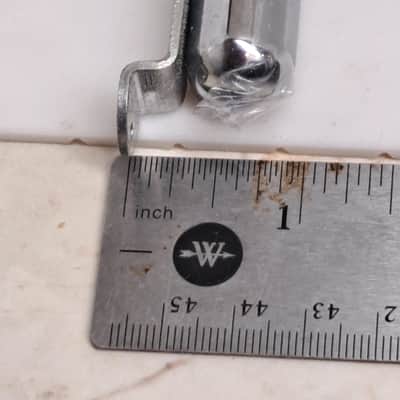 Danelectro-style Lipstick Pickup Unbranded Set of 2 - Chrome - NOS Unused image 8