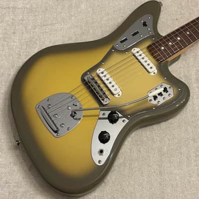 2004 Fender Japan JG-66 Jaguar Limited Edition Antigua Finish + G&G Deluxe Case Hang Tags Duncan Hot Jag Upgrade image 5