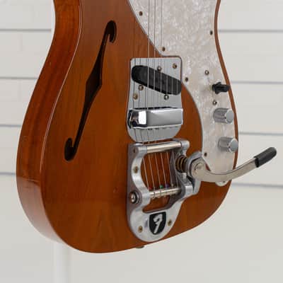 Fender Custom Shop '68 Telecaster Thinline Journeyman Relic Limited Edition Electric Guitar, Maple Fingerboard, Aged Natural image 12