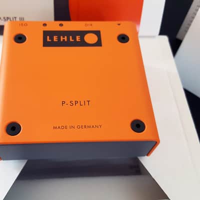Lehle P-Split III Passive Splitter & DI Box 2019 - Present - Orange image 2