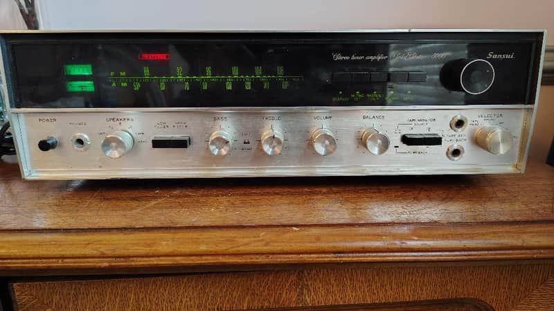 Sansui 5000 receiver in excellent condition, serviced - 1970's image 1
