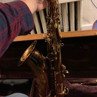 Cannonball Vintage reborn tenor saxophone Dark amber lacquer image 5