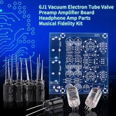 DIY 6JI Tube Preamp Amplifier Board Kit – Vacuum Tube Stereo Hi-Fi Preamp for Music Enthusiasts image 4