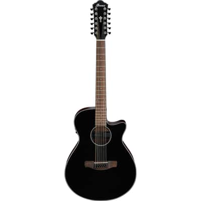 Ibanez AEG5012-BKH 12 String - 12 String Acoustic Guitar image 1