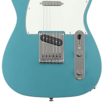 Reverend Pete Anderson Eastsider T Electric Guitar - Satin Deep Blue Sea with Maple Fingerboard image 2