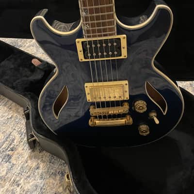 Dean Del Sol 2000’s semi hollow body - Blue image 5