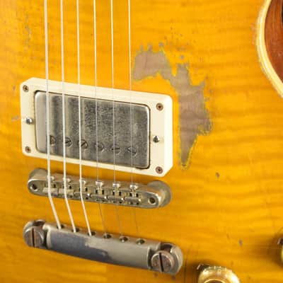 Gibson Murphy Lab Kirk Hammett "Greeny" 1959 Les Paul Standard Indian Rosewood Greeny Burst Ultra Heavy Aged image 6