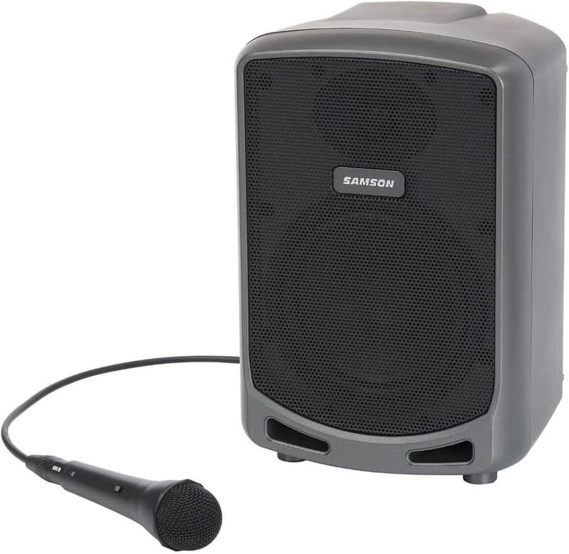 Samson SAXPEXPP, Express+ Portable PA with Bluetooth & Wired Mic. - Open Box image 1