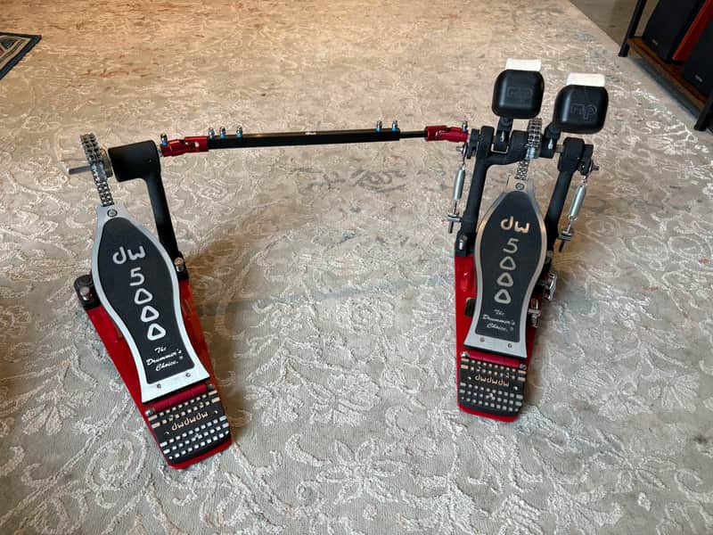 DW DWCP5002TD4 5000 Series Turbo Double Bass Drum Pedal image 1