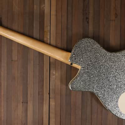 Danelectro U-3 U3 Silver Sparkle Top image 6