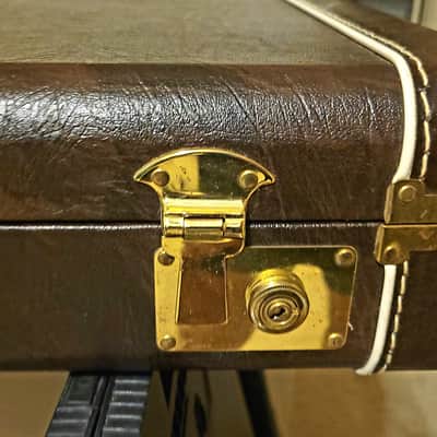 Ibanez Hard Shell Case 1980's Brown RS1400 Near NEW CONDITION Guitar case vintage Roadstar Japan WOW image 7