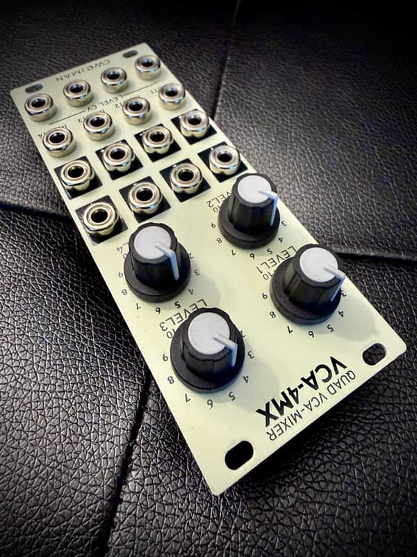 Cwejman VCA-4MX Quad VCA-Mixer - Eggshell - Made in Sweden 🇸🇪 image 1
