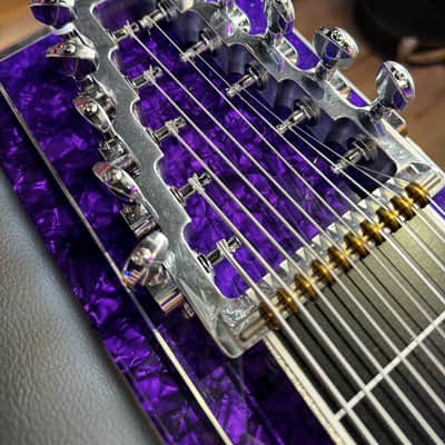 Justice The Judge SD10 C6 Pedal Steel - Purple Pearloid image 7