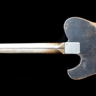 Dax&Co. Ironhorse 2022 Black/Steel Etched Zig-Zag Guitar W/ Hardshell Case & COA! image 10