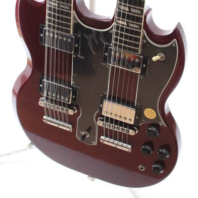 1994 Gibson EDS-1275 cherry red image 3