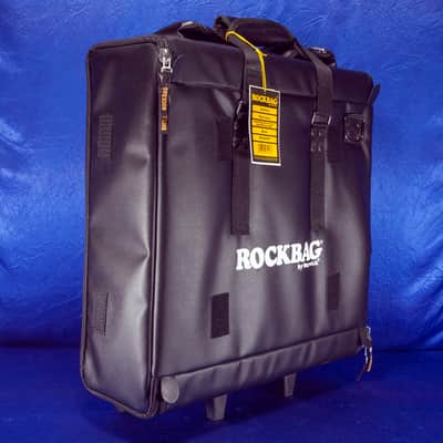 RockBag  19" 3U Three Space Rack Bag with Wheels & Shoulder Strap Model 24320B by Warwick image 2