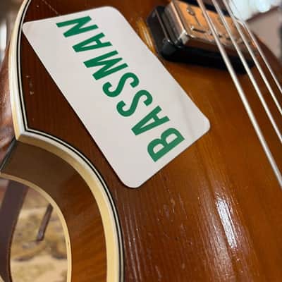 Hoefner 500/1 Relic 63" Beatles Bass 2015-2017 - Violin Sunburst image 3
