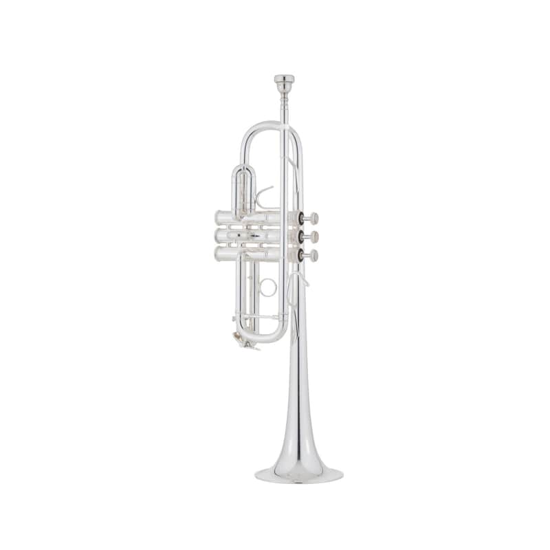 Bach C180SL239 Stradivarius Professional C Trumpet Silver Plated image 1